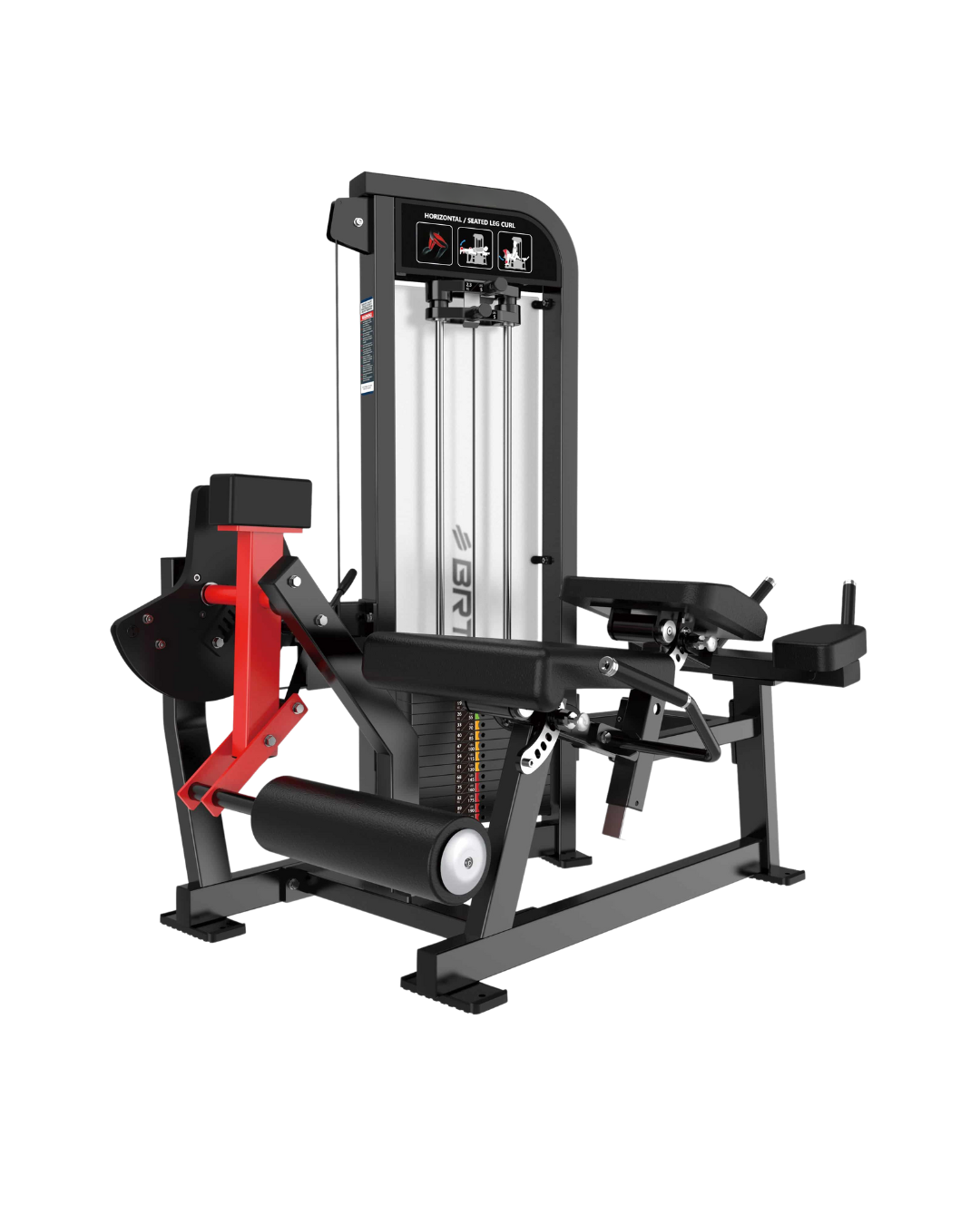 Reload HS-X Series prone leg curl and extension pin loaded machine HS37 - dual-function commercial leg machine