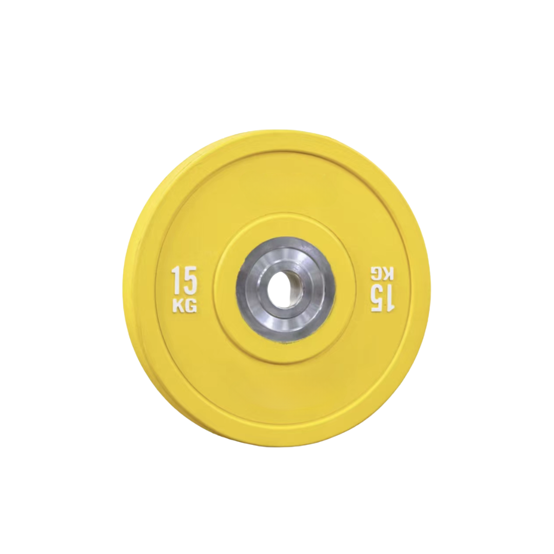 Premium Olympic Rubber Bumper Plates
15kg Fitness Hero Yellow Sold in pairs
