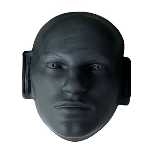 Onyx Strike Pro Boxing Mitt front view rubber skin