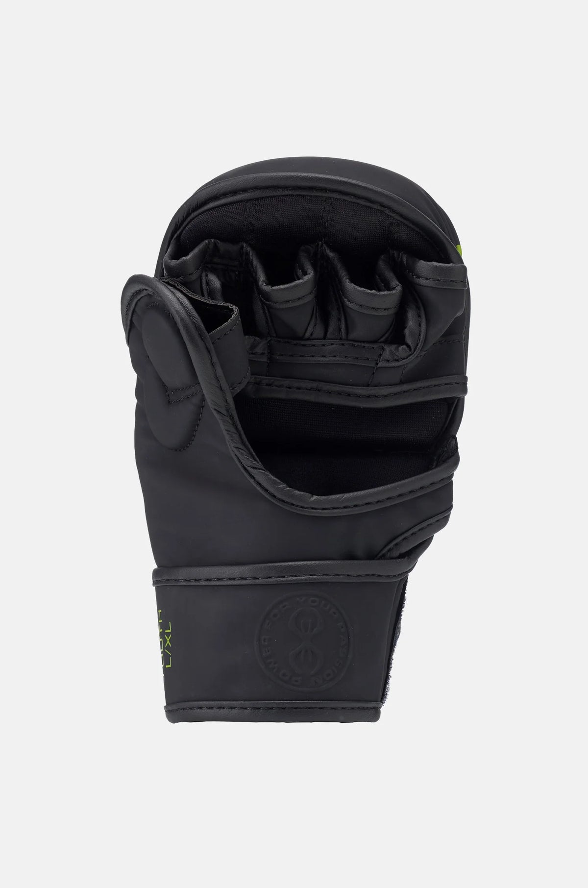 junior mma gloves 4oz sparring gloves black green