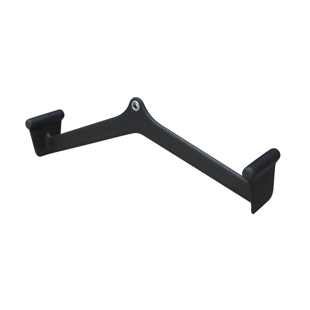 QLI QALPB24 angled lat bar from the other side, showing the textured grip