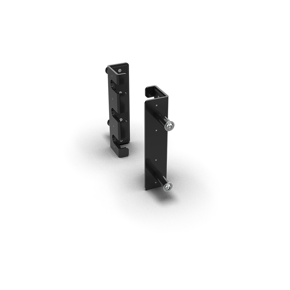 QLI QBHR11 barbell hanger bracket side profile