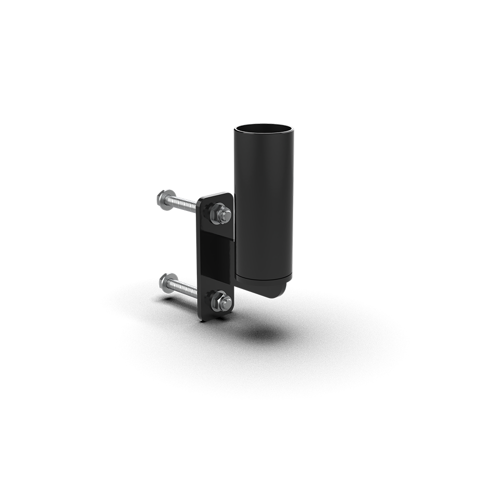 QLI Barbell Storage Rack Attachment QBSA04, a vertical barbell sleeve on a rack mounting plate