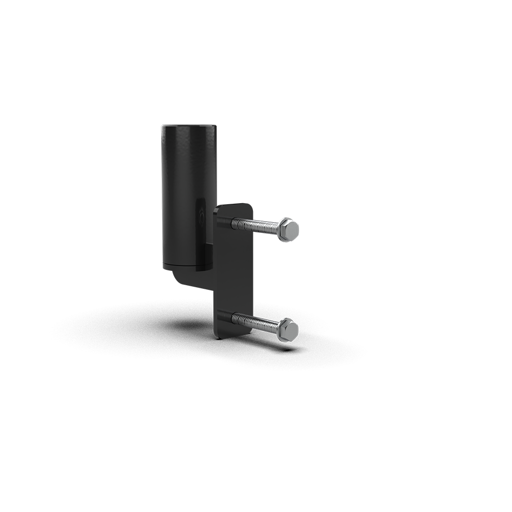 QLI QBSA04 barbell storage attachment three-quarter view