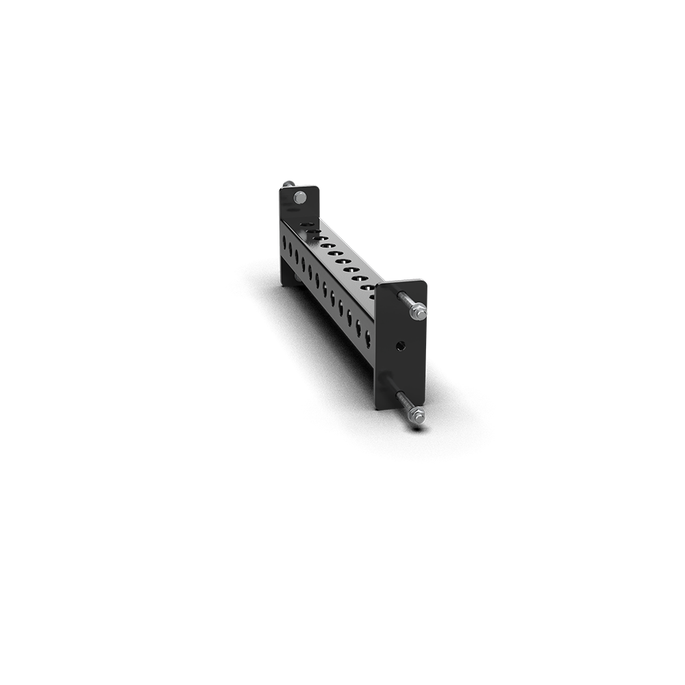 QLI QCB24 connecting bar at an angle from above