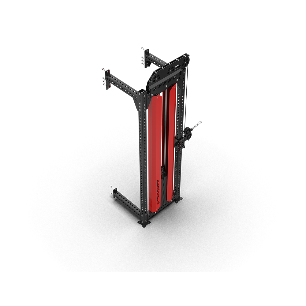 QLI QCCA40 cable column from above at an angle, showing the top frame