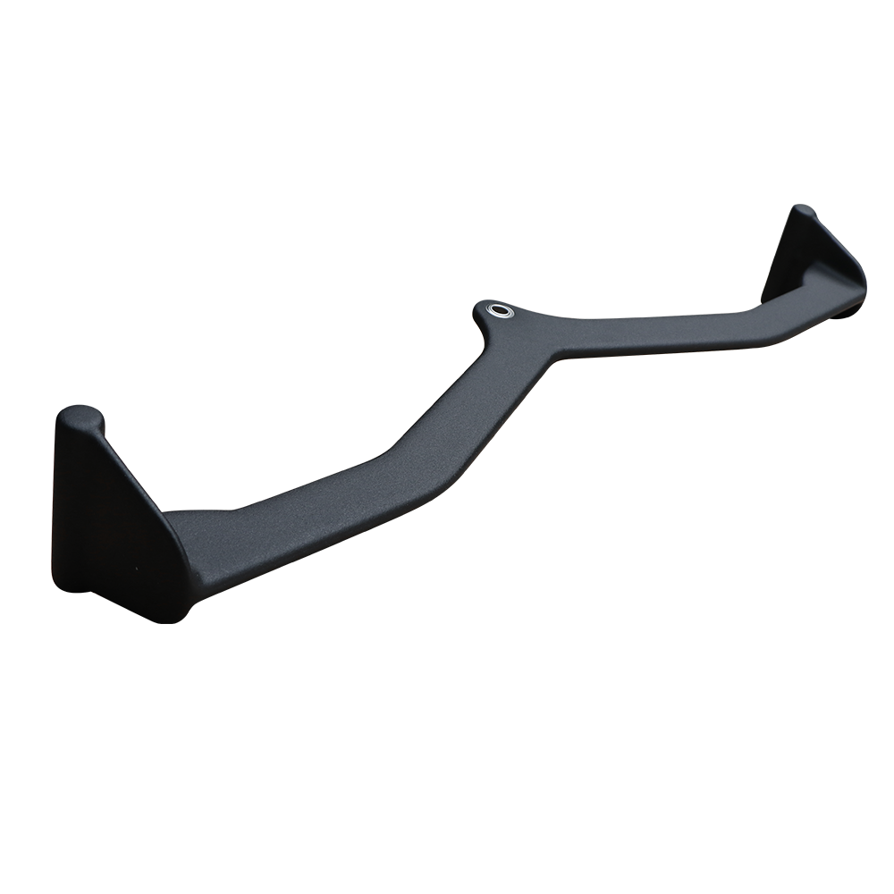 QLI Lat Pulldown Bar QLPB32, an 820mm wide-grip curved bar with a centre attachment point