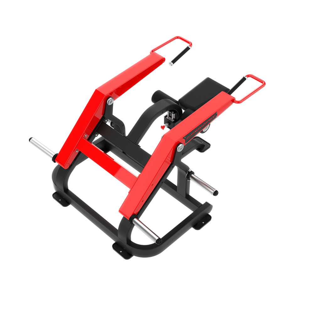 QLI QPSD058 seated dip from a high angle, showing both dip arms and handles
