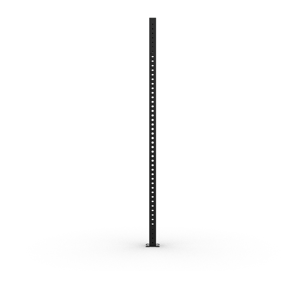 QLI QRU98 rig upright from the front, showing the line of attachment holes