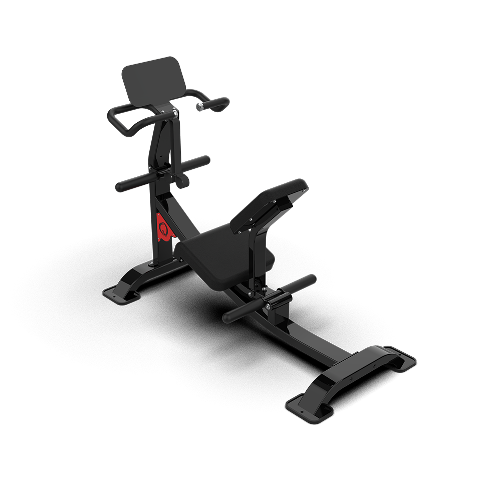 QLI Stretch Trainer QST060 with multi-grip handle frame, cushioned seat and knee pad