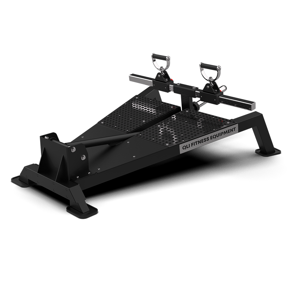 QLI T-Bar Row QTBR070 with adjustable handles, lever bar and wide perforated footplate