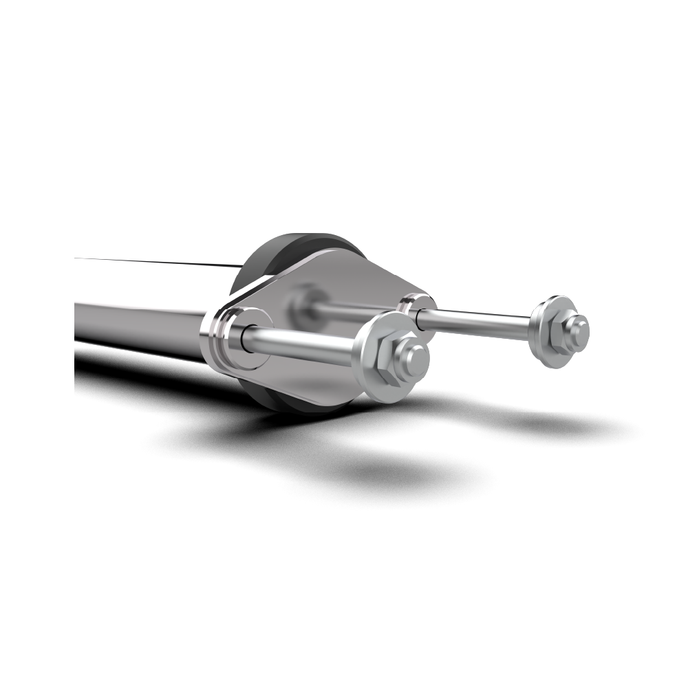 QLI QWSA16 plate storage attachment close-up of the mount and pins