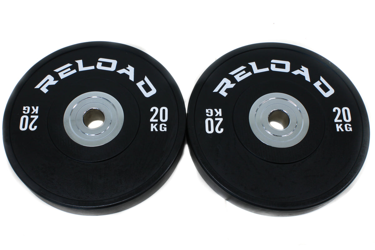 Reload Blackout 20kg bumper plates - sold in pairs