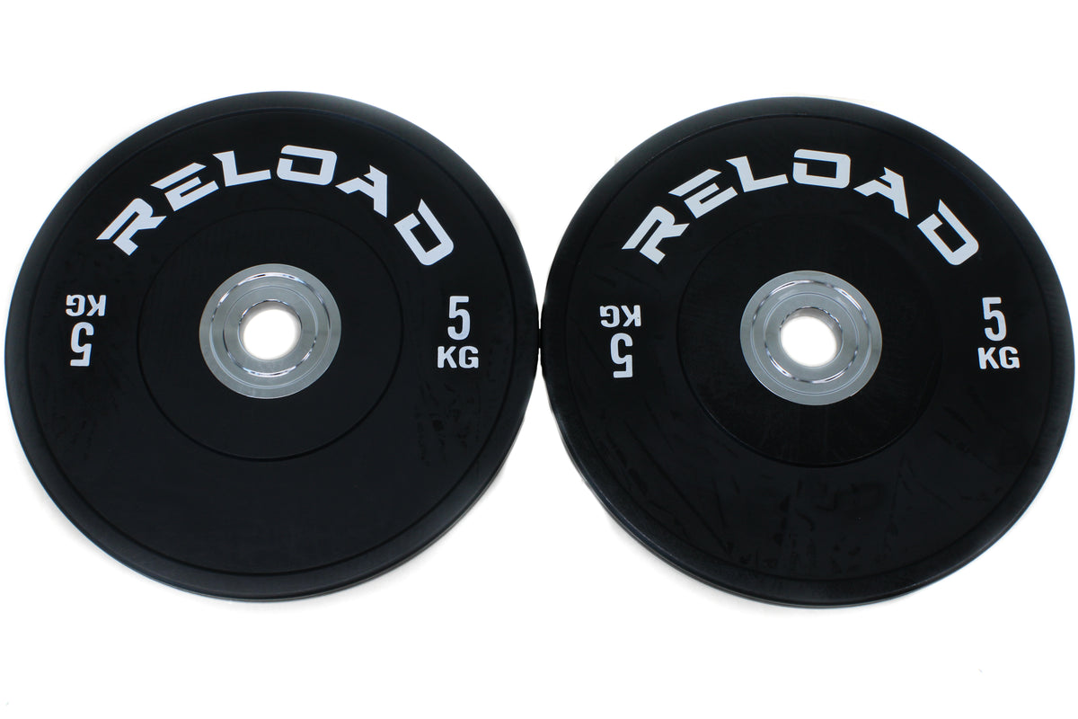 Reload Blackout 5kg bumper plates - sold in pairs