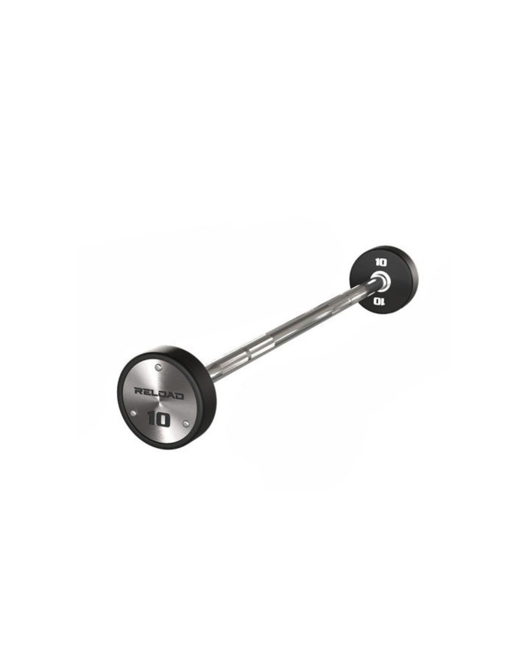 Reload Fixed Curl Barbell Set – CPU Coated Heads – 10kg to 50kg