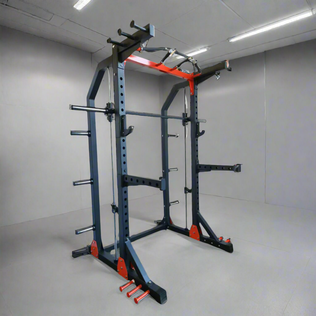 Reload Onyx Smith Machine – Olympic Plate Storage​ - Studio Photo

