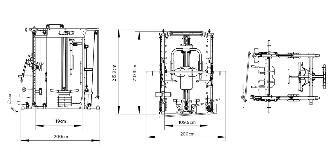 Reload Pro Max 10-in-1 Ultimate Gym Station