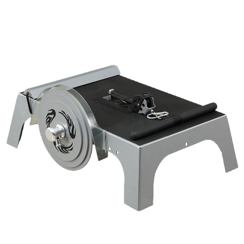 Commercial flywheel resistance training machine
