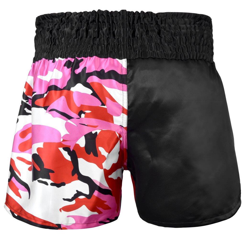 Morgan 50/50 Diabla Camo Muay Thai shorts, detail view