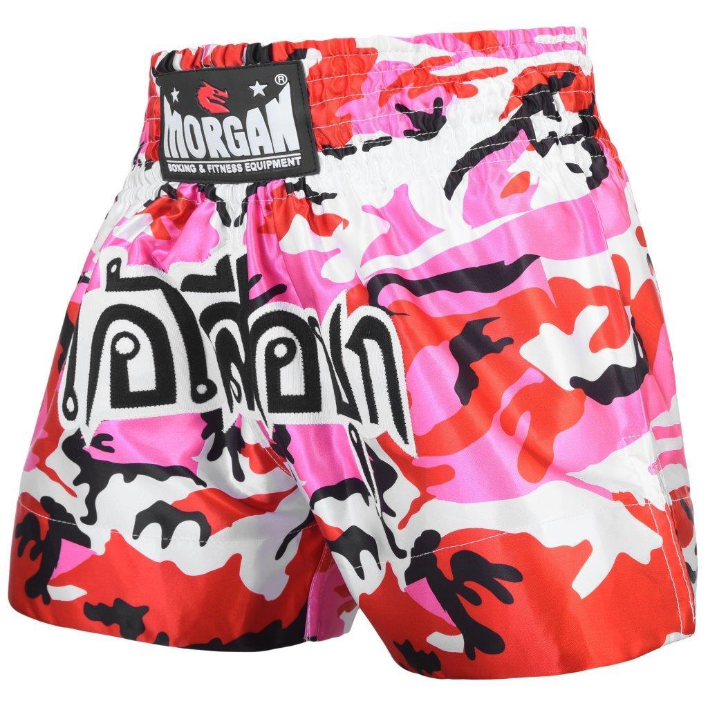Morgan Pink Diabla Camo Muay Thai shorts, alternate view 2
