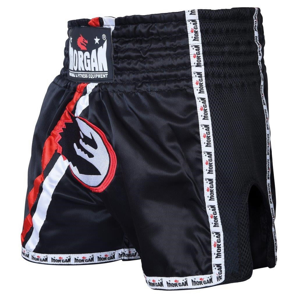Morgan V2 Classic Muay Thai shorts waistband detail