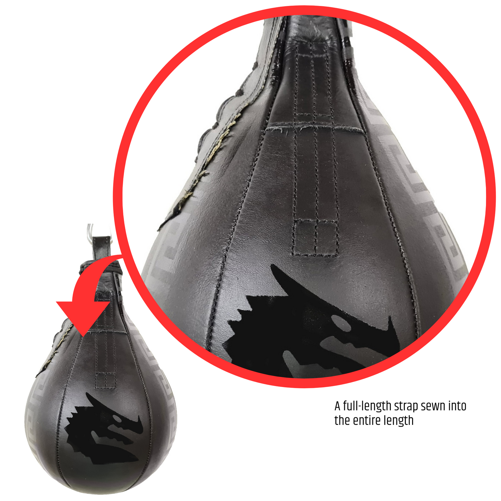 Morgan B2 Bomber 10 inch leather speedball
