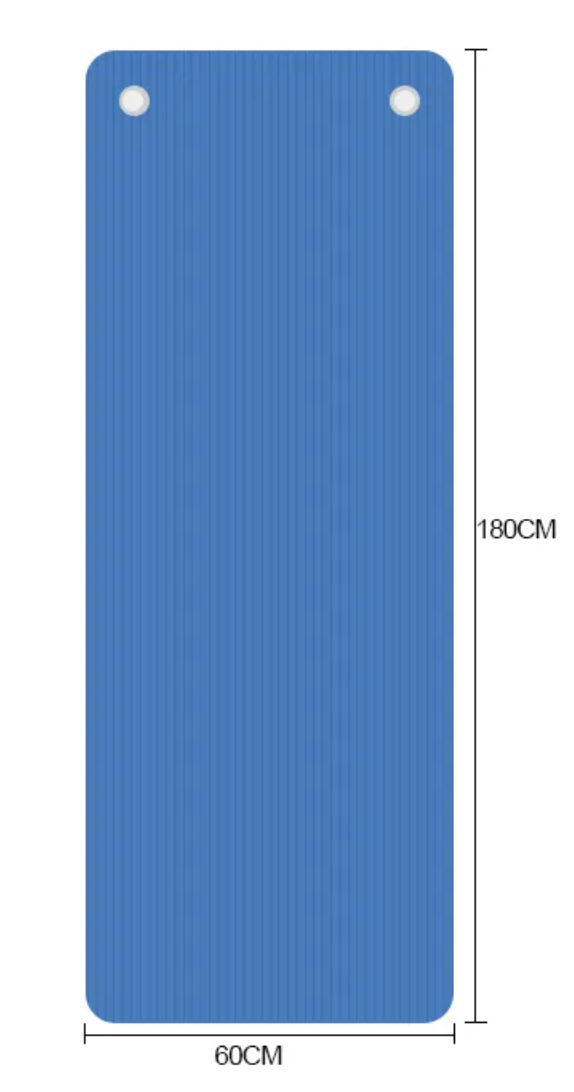 Yoga &amp; Pilates Mat  Extra Thick (Shoulder Strap) - Fitness Hero Brand new