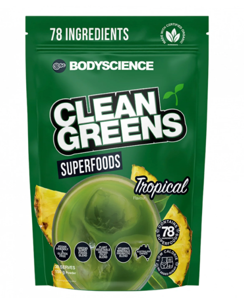 Body Science BSc Clean Greens | Tropical - Fitness Hero 