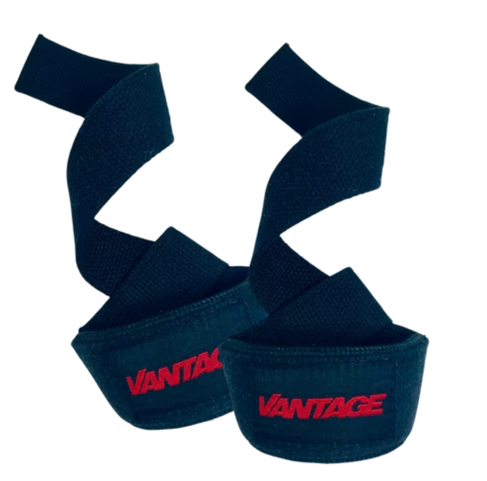 Vantage Strength Single Tail Lifting Straps - Fitness Hero 