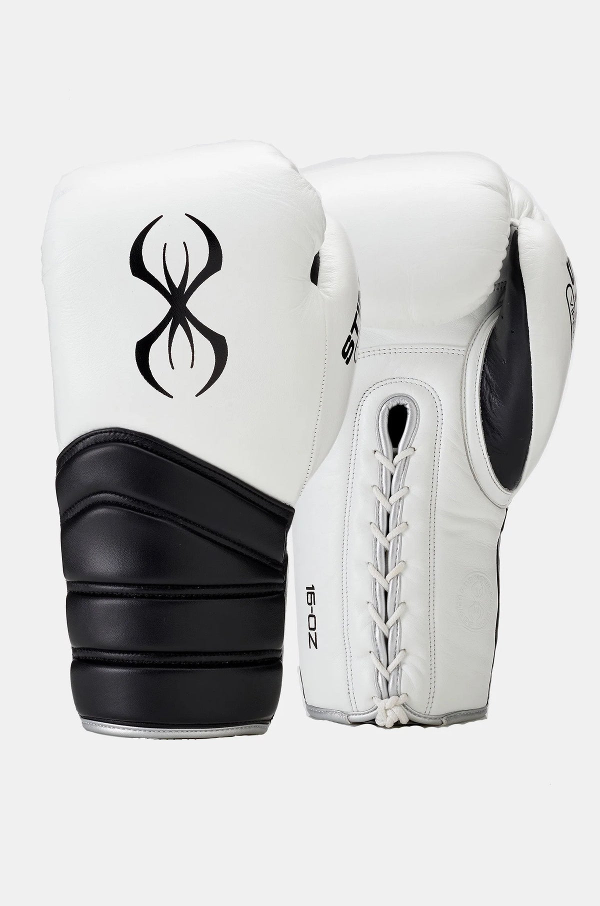 premium lace up boxing gloves wrist support sparring training
