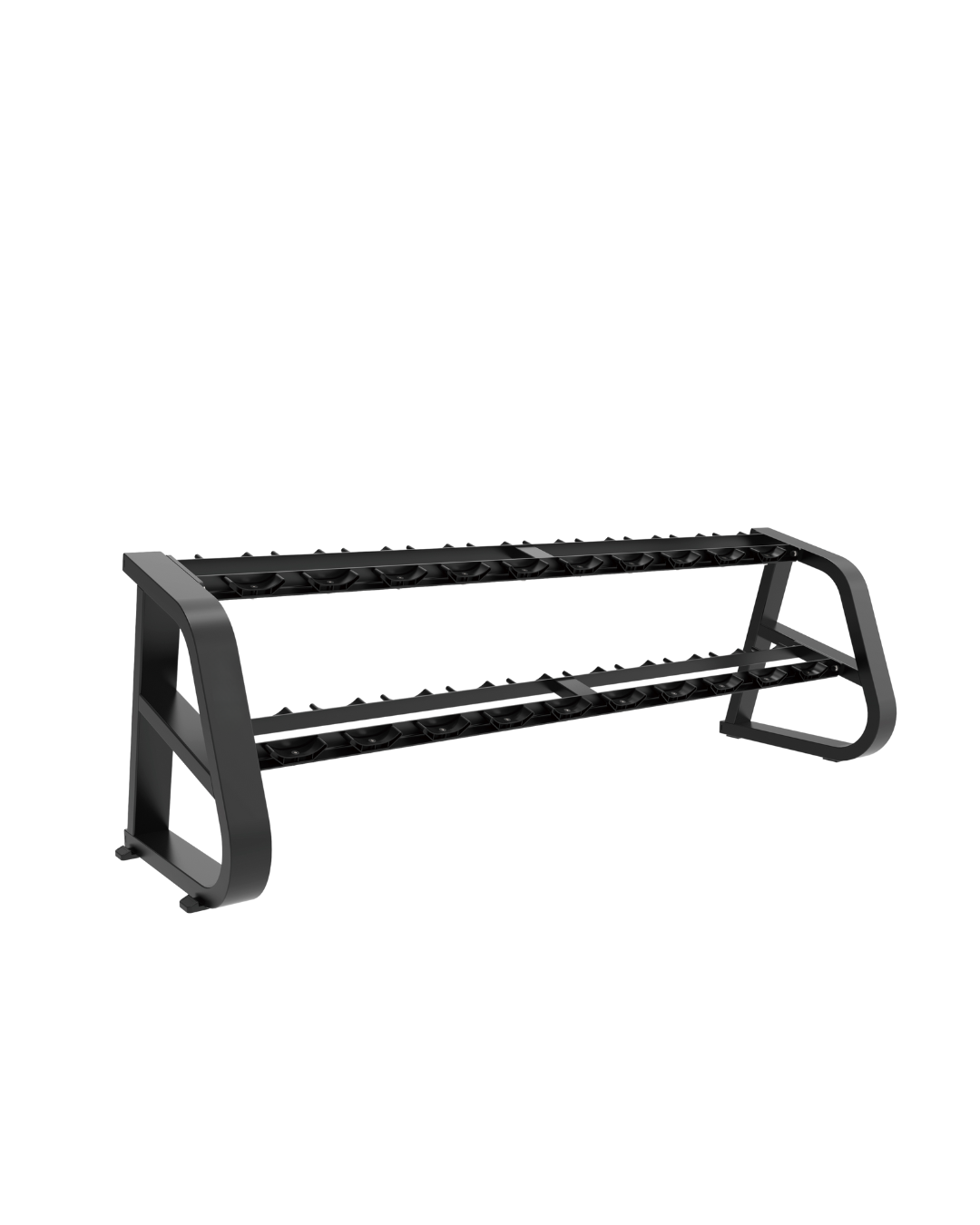 Synergy Series 2-Tier Dumbbell Rack for 10 pairs of round dumbbells

