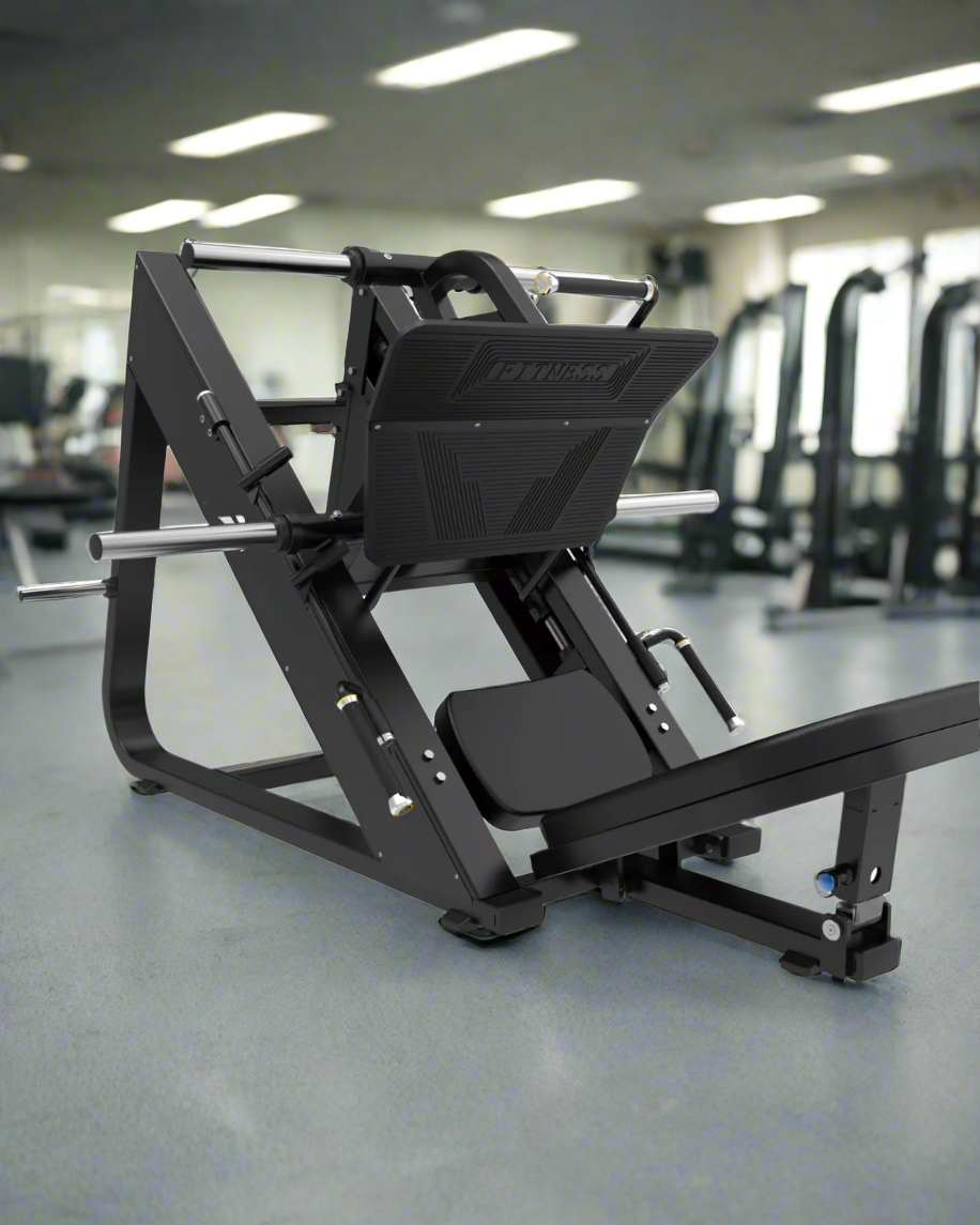 Synergy Series 45 degree leg press installed in Sydney gym