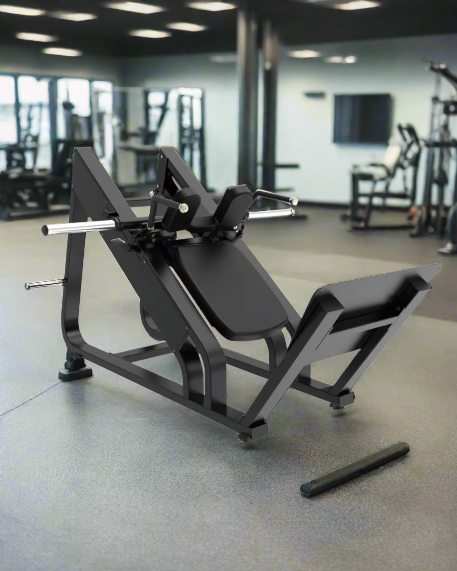 Synergy Series hack squat machine in commercial gym