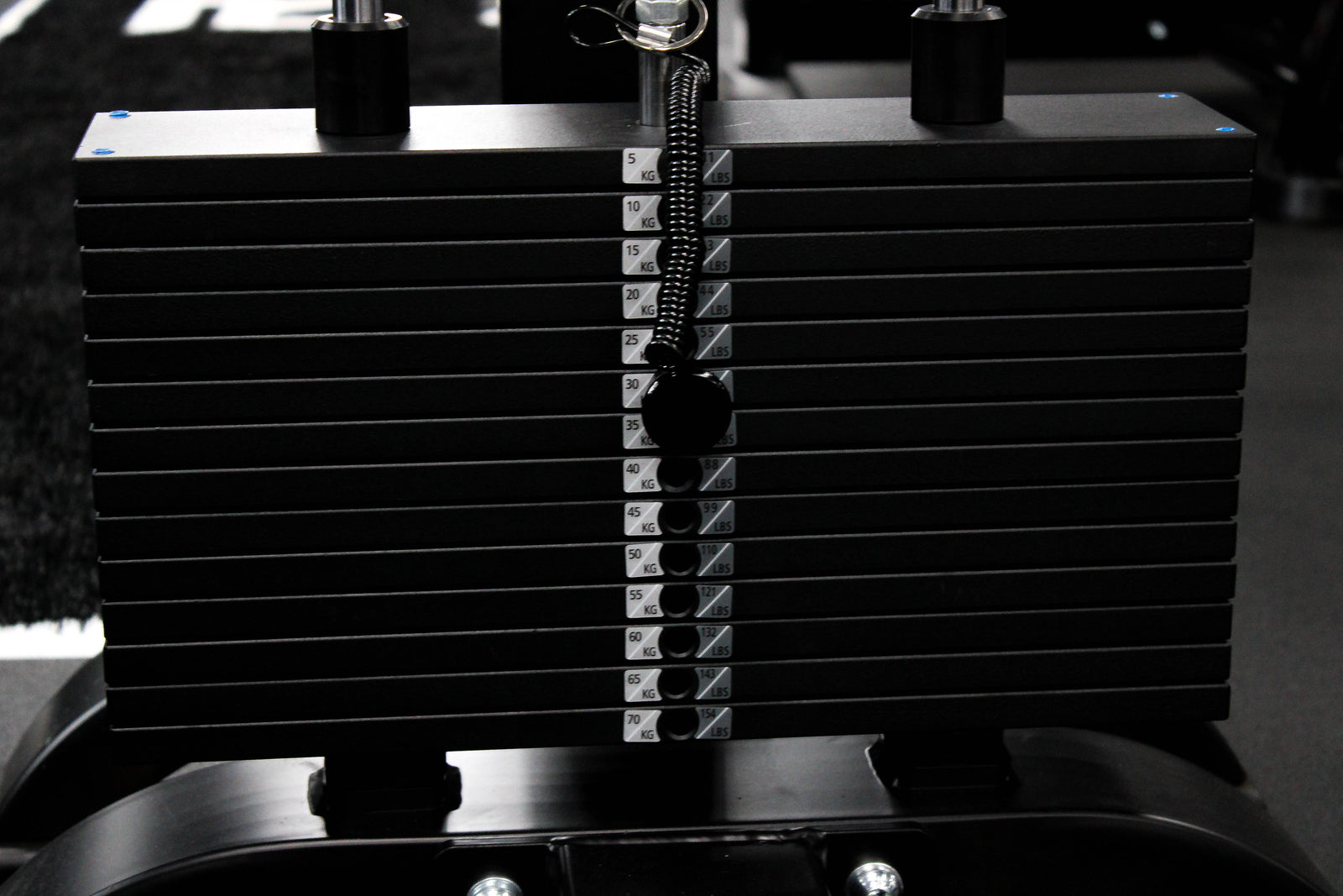 Synergy Series forearm curl machine - pin loaded wrist and grip trainer