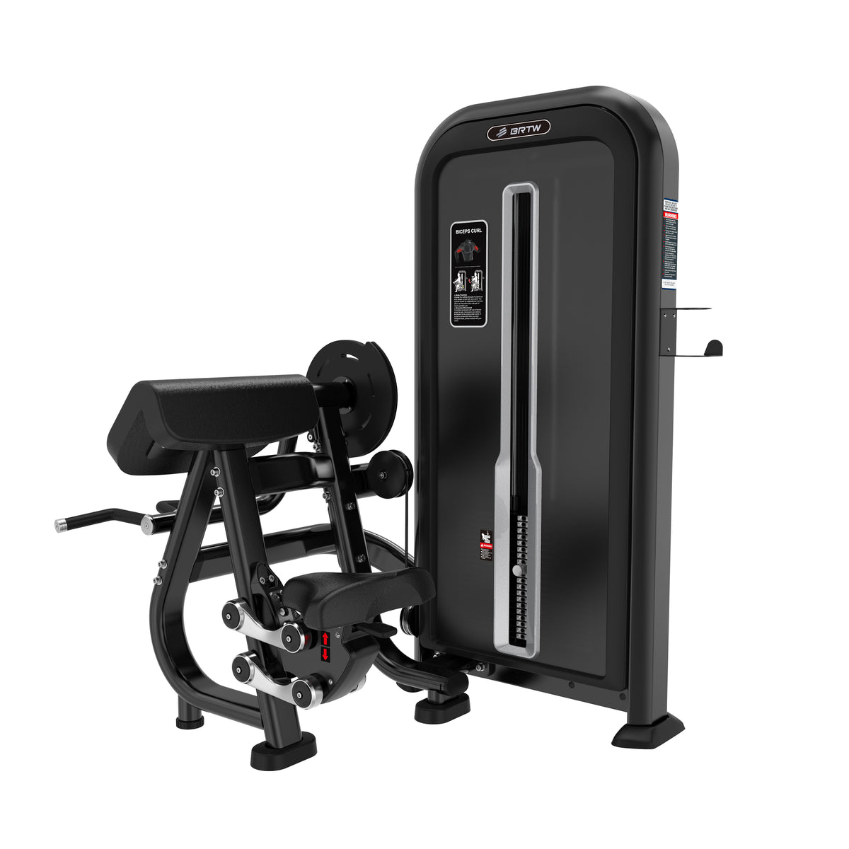 Bicep Curl Pin Loaded Machine | [T-MAX Series]
