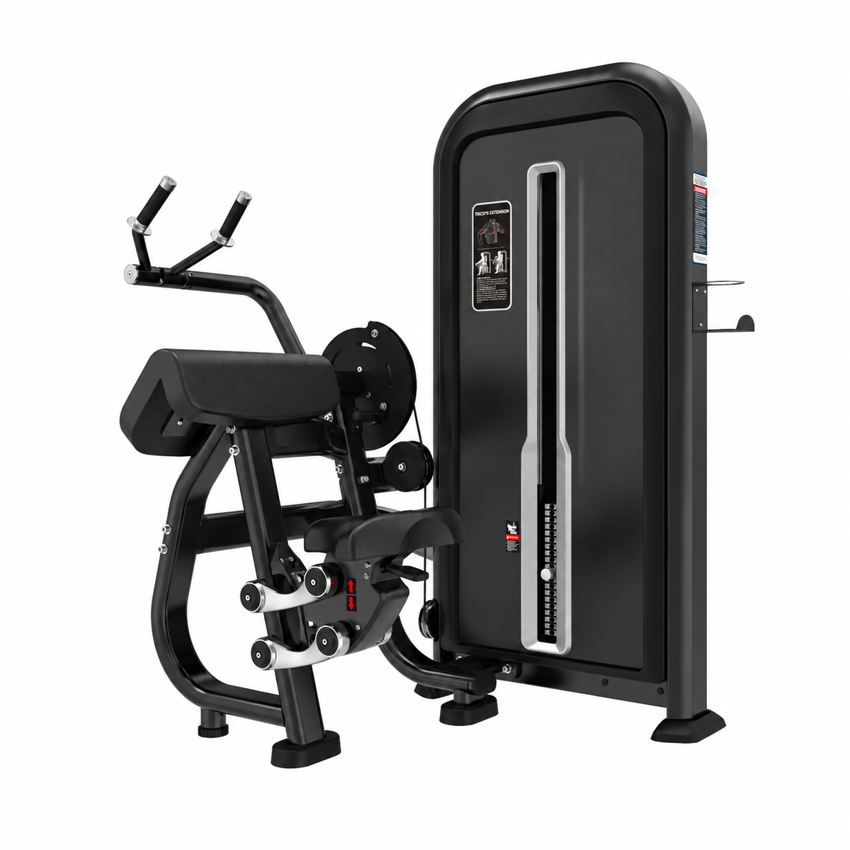 T-MAX Series tricep extension pin loaded machine TY06 - commercial arm machine with 80kg weight stack