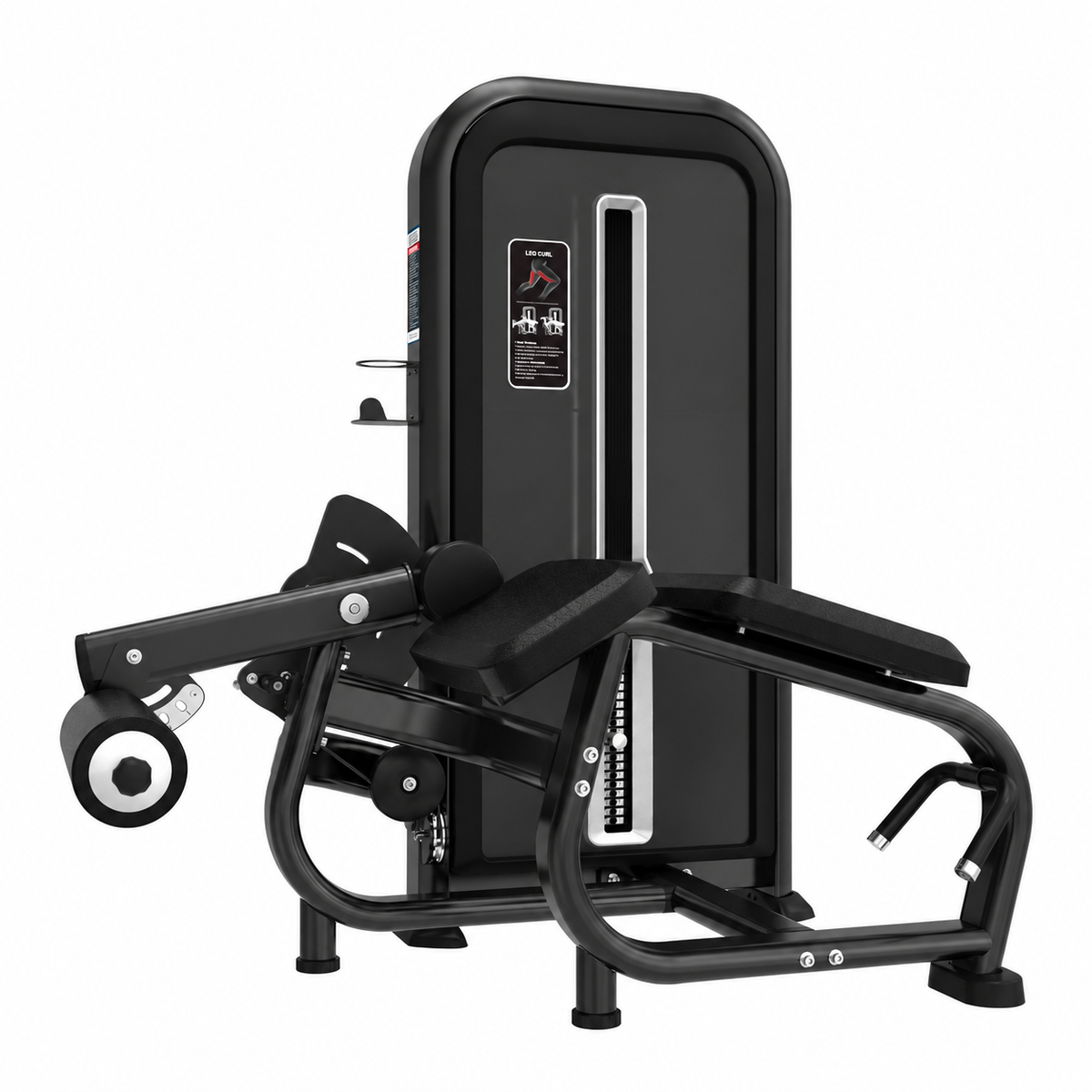 T-MAX Series prone leg curl pin loaded machine TY15 - commercial hamstring machine with 100kg weight stack