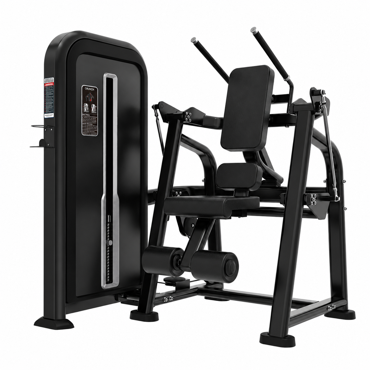 T-MAX Series abdominal crunch pin loaded machine TY35 - commercial weighted ab machine with 100kg stack
