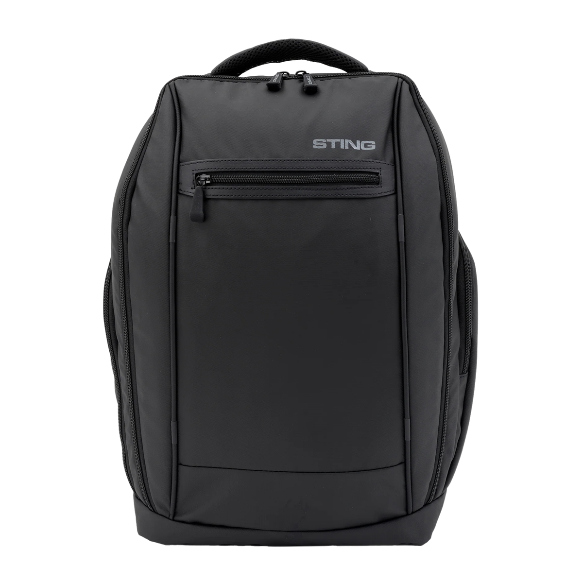 Sting Contender backpack with padded laptop compartment and durable water-resistant design for gym, travel, and daily use