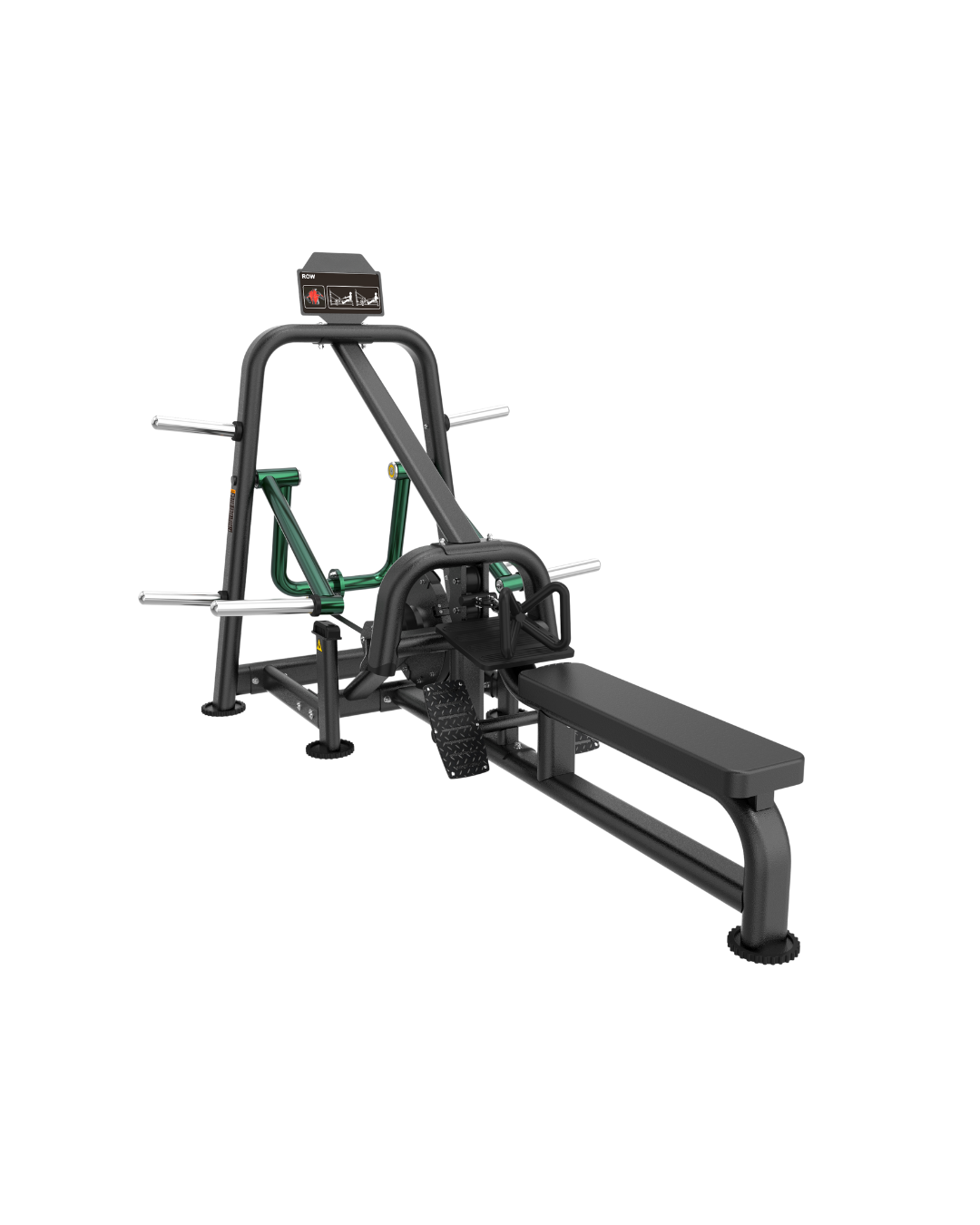 Vortex Series Low Row Machine – Plate Loaded