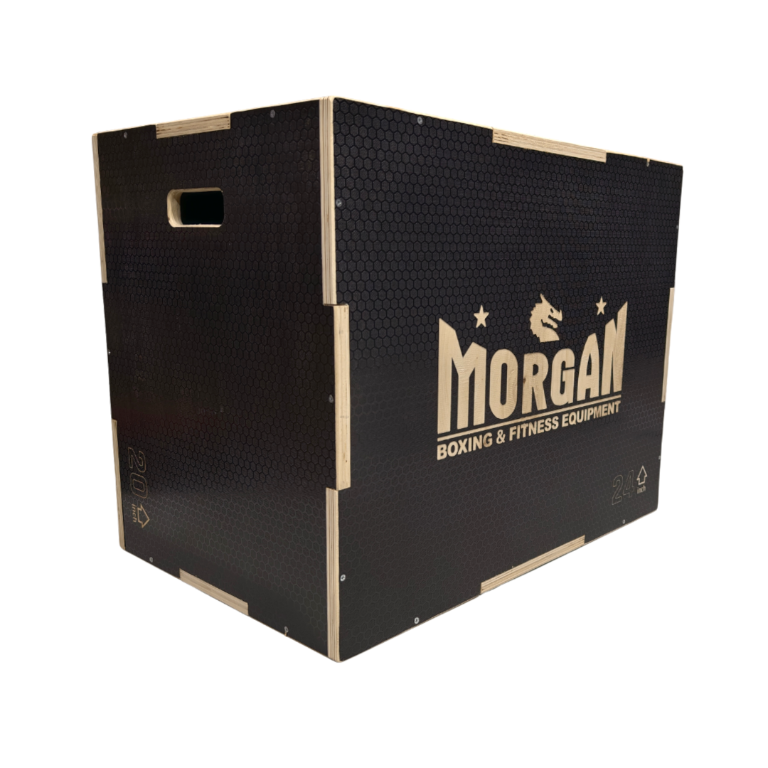 Morgan 3-in-1 Super Grip Timber Plyo Box Gym Training