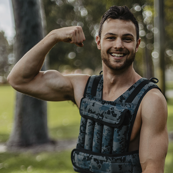 High-quality 20kg fitness vest
