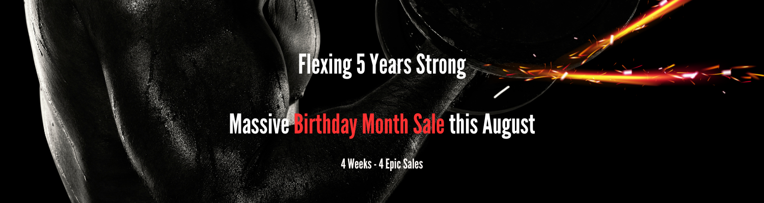 Fitness Hero 5th Birthday Sale - This August
