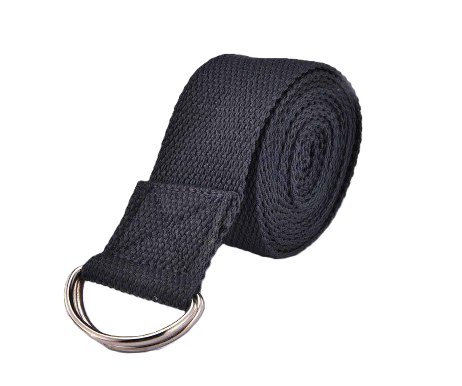 1.83 m yoga strap and stretching belt for flexibility