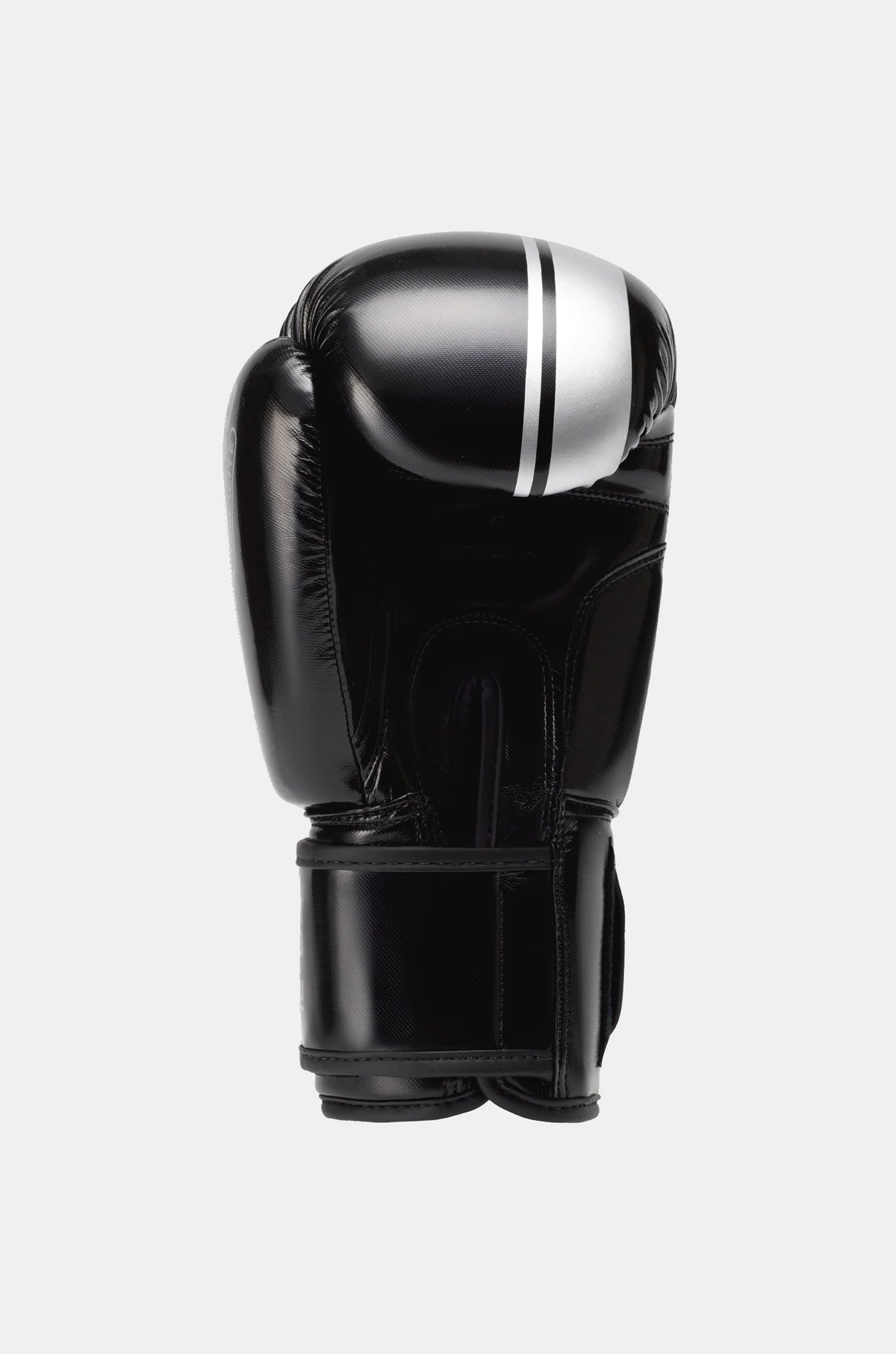 sting armalite boxing gloves black silver training gloves inside view