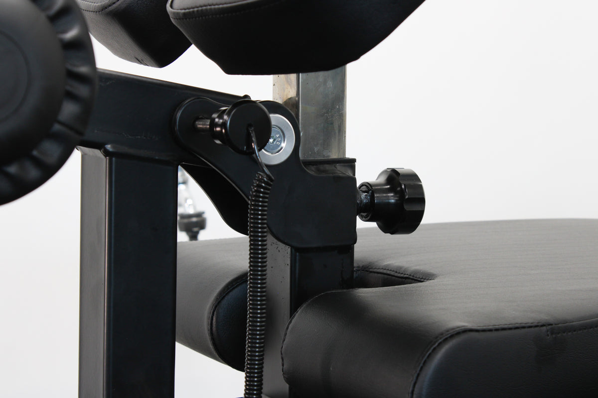 Reload All-In-One Adjustable Bench with leg extension and preacher curl attachments - Fitness Hero