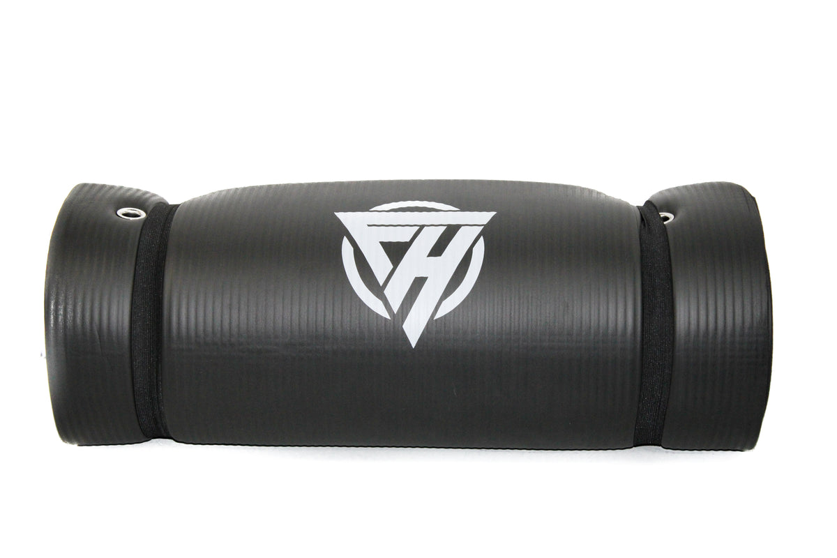 Yoga &amp; Pilates Mat  Extra Thick (Shoulder Strap) - Fitness Hero Brand new