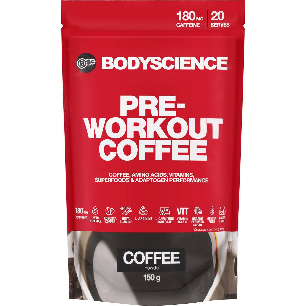 Body Science Pre Workout Coffee