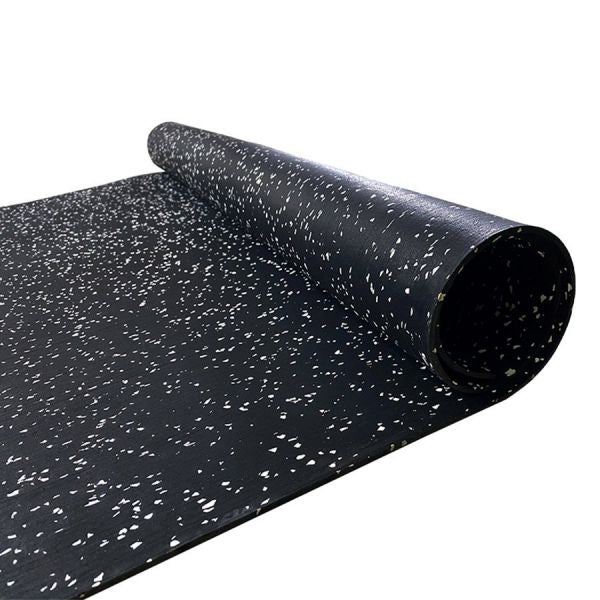 EPDM Rubber Gym Flooring Roll - 10m x 1.2m x 10mm