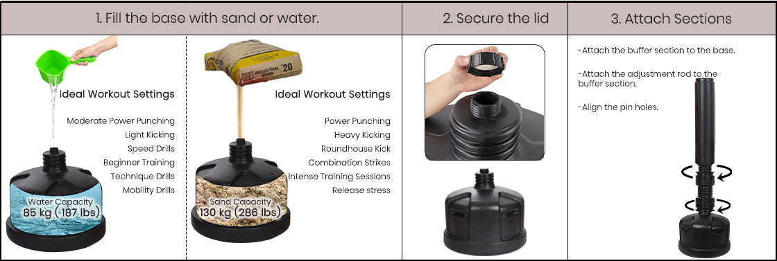 Onyx XL Free Standing Punching Bag